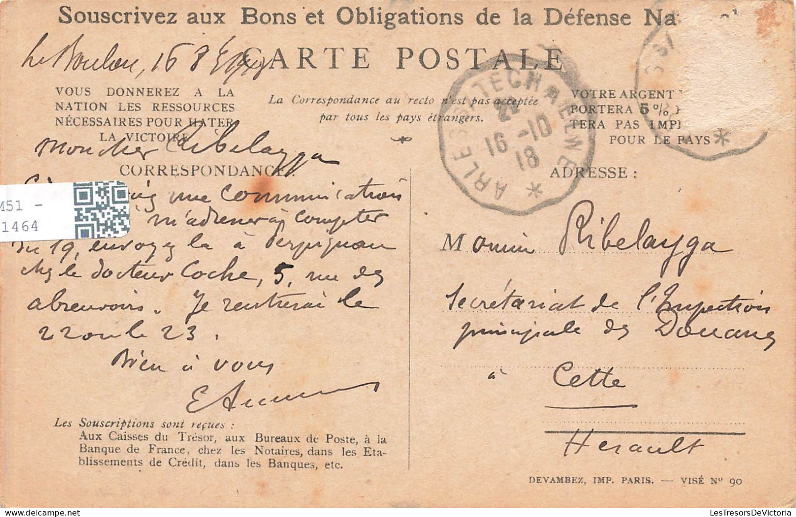 MILITARIA - On Les Aura! Souscrivez Aux Bons De La Défense Nationale - Carte Postale Ancienne - Other & Unclassified