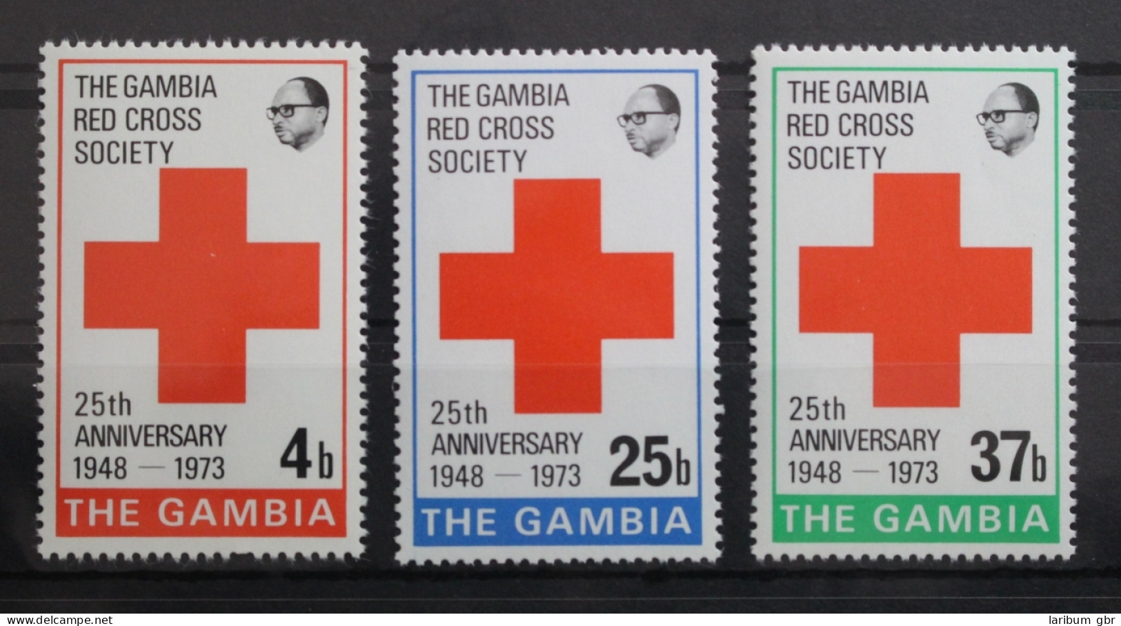 Gambia 289-291 Postfrisch #ST383 - Gambie (1965-...)