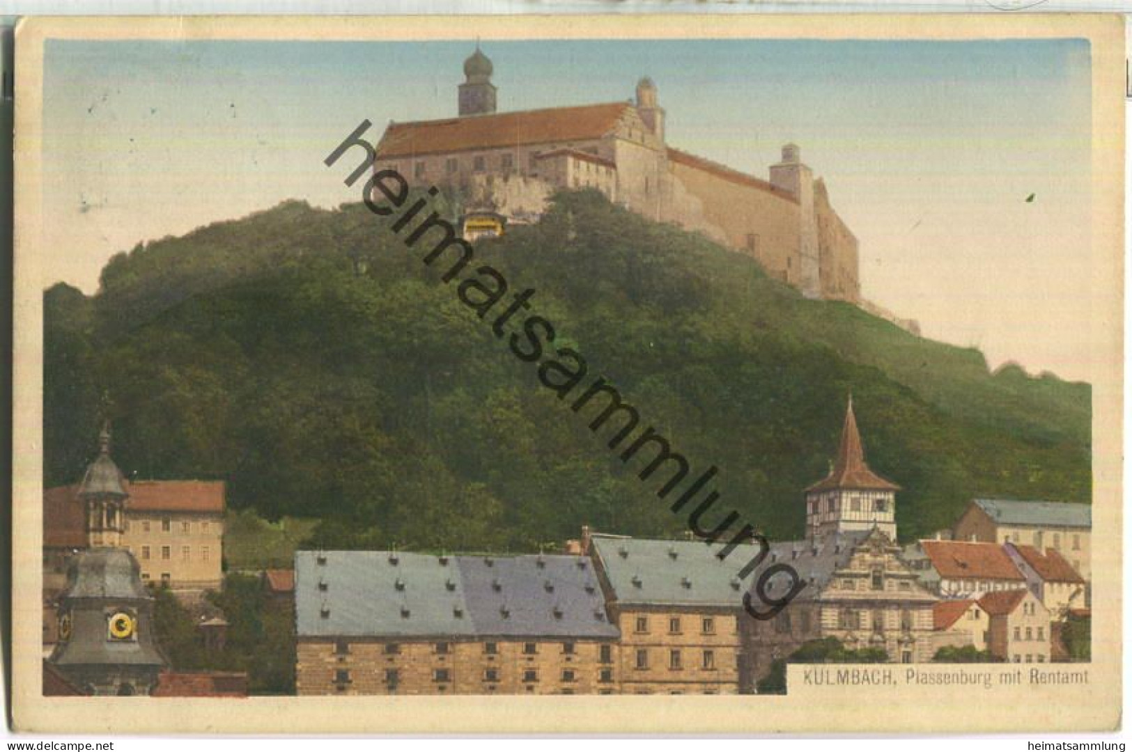 Kulmbach - Plassenburg - Rentamt - Ferienfahrt Des Schüler-Bibel-Kreises Nürnberg - Verlag Dr. Trenkler & Co. Leipzig - Kulmbach