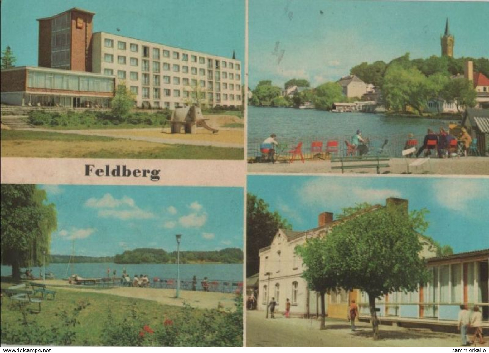 89484 - Feldberg, Feldberger Seenlandschaft - Mit 4 Bildern - 1985 - Feldberg