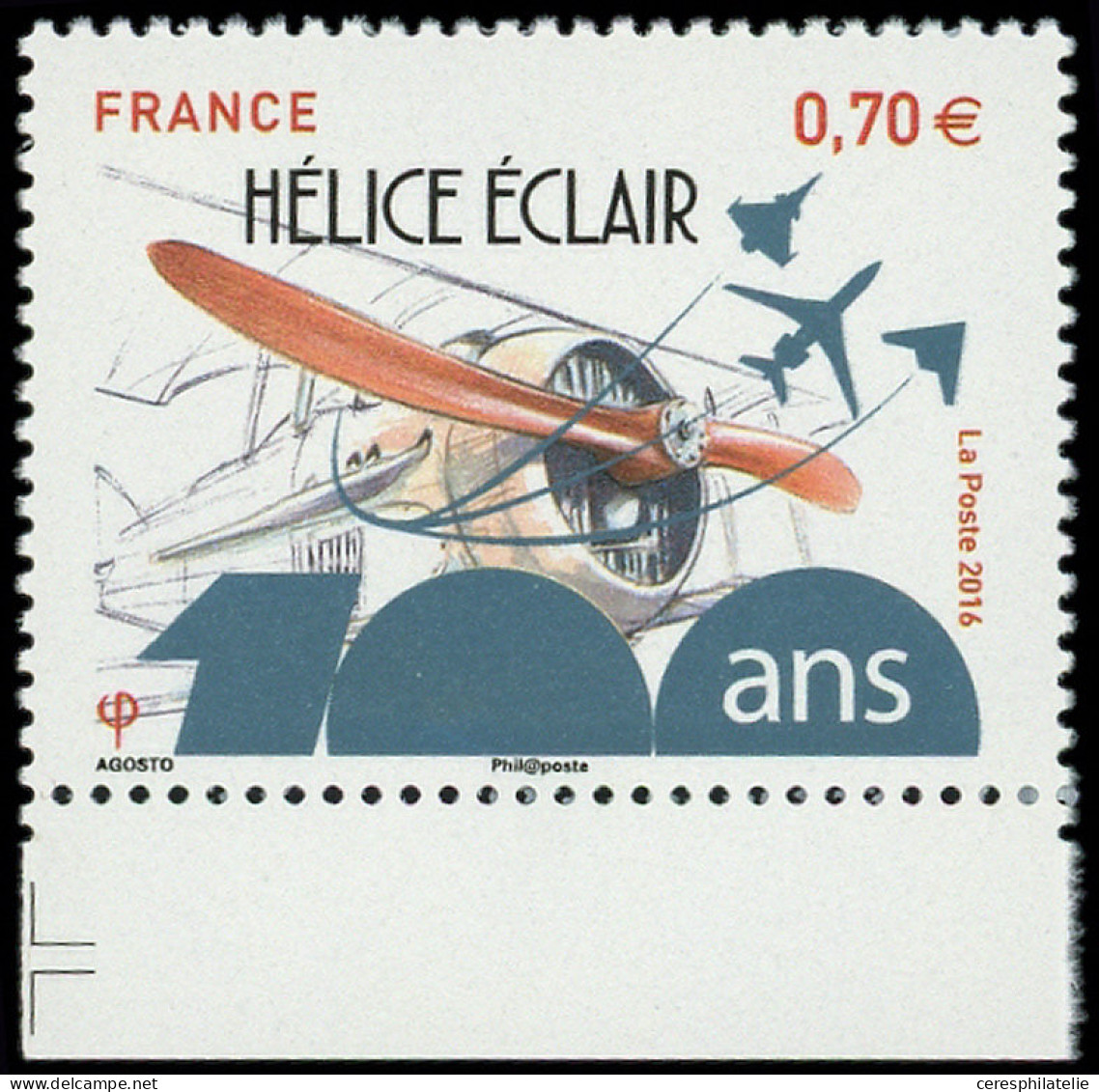 ** VARIETES - 5085a  Hélice Eclair, SANS PHOSPHO, Bdf, TB. C - Unused Stamps