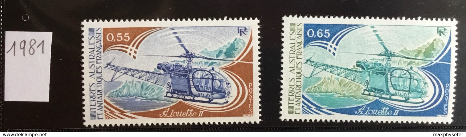 TAAF. 1981 - Unused Stamps