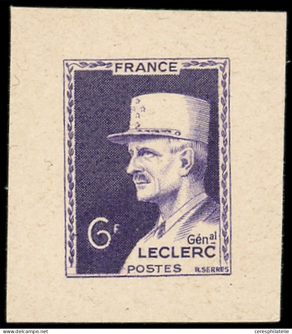 EPREUVES D'ARTISTES ET D'ATELIER - 815   Leclerc, Type NON EMIS (petit Format) Gravé Par Serres, Découpe D'épreuve D'art - Epreuves D'artistes