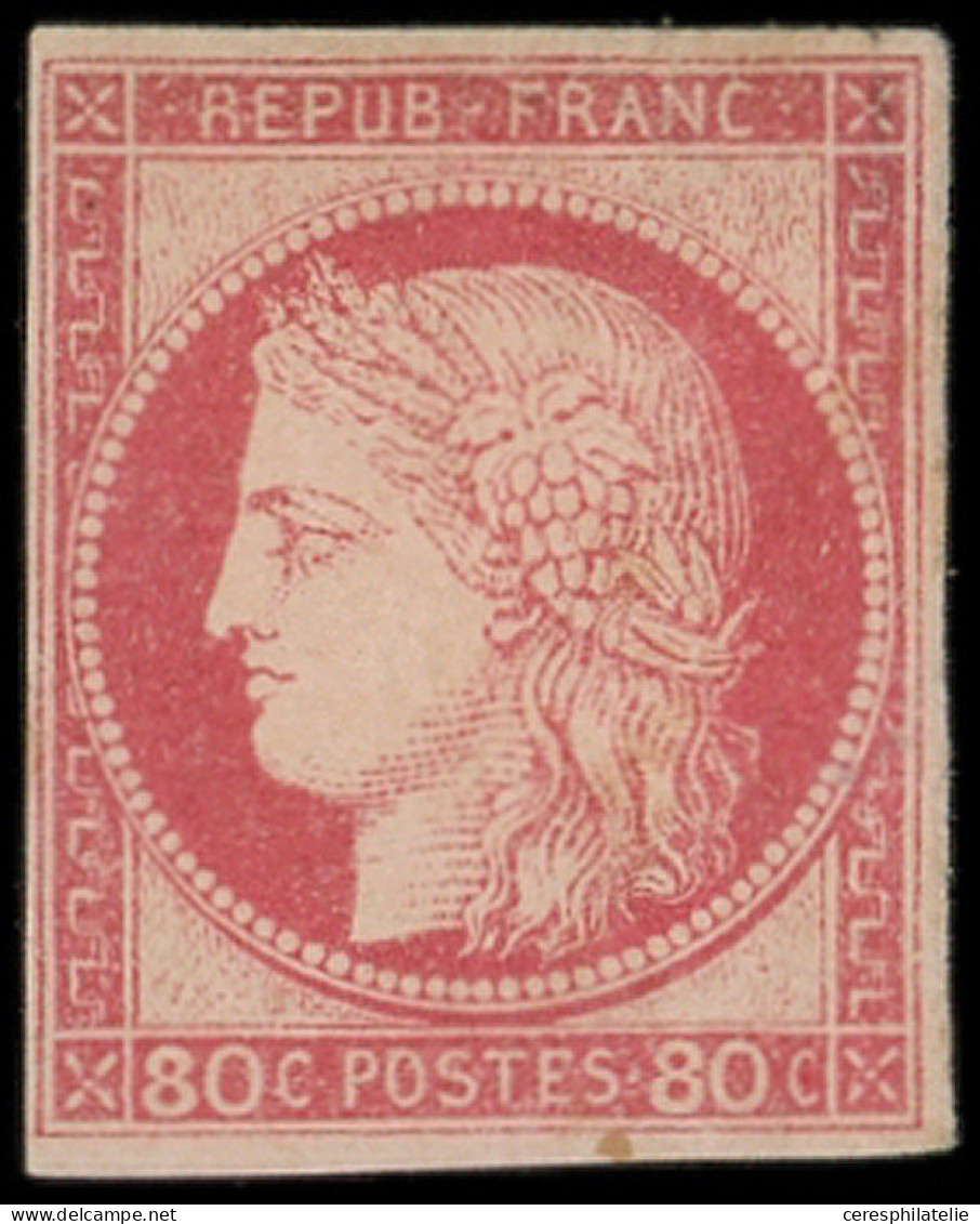 * Colonies Générales - 21   80c. Rose, TB - Altri & Non Classificati