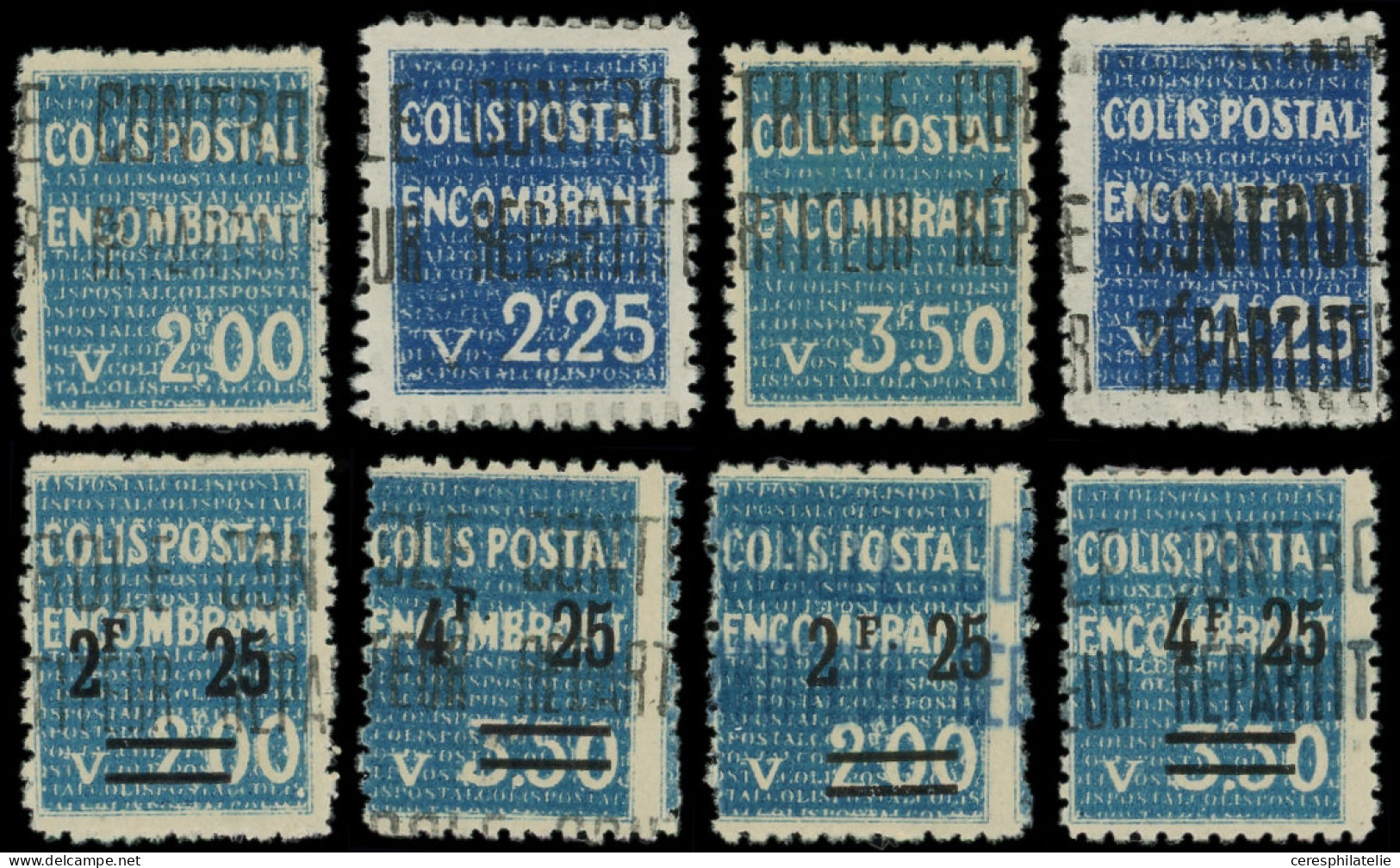 * ALGERIE Colis Postaux 38/41 Et 42/43A : TB - Parcel Post