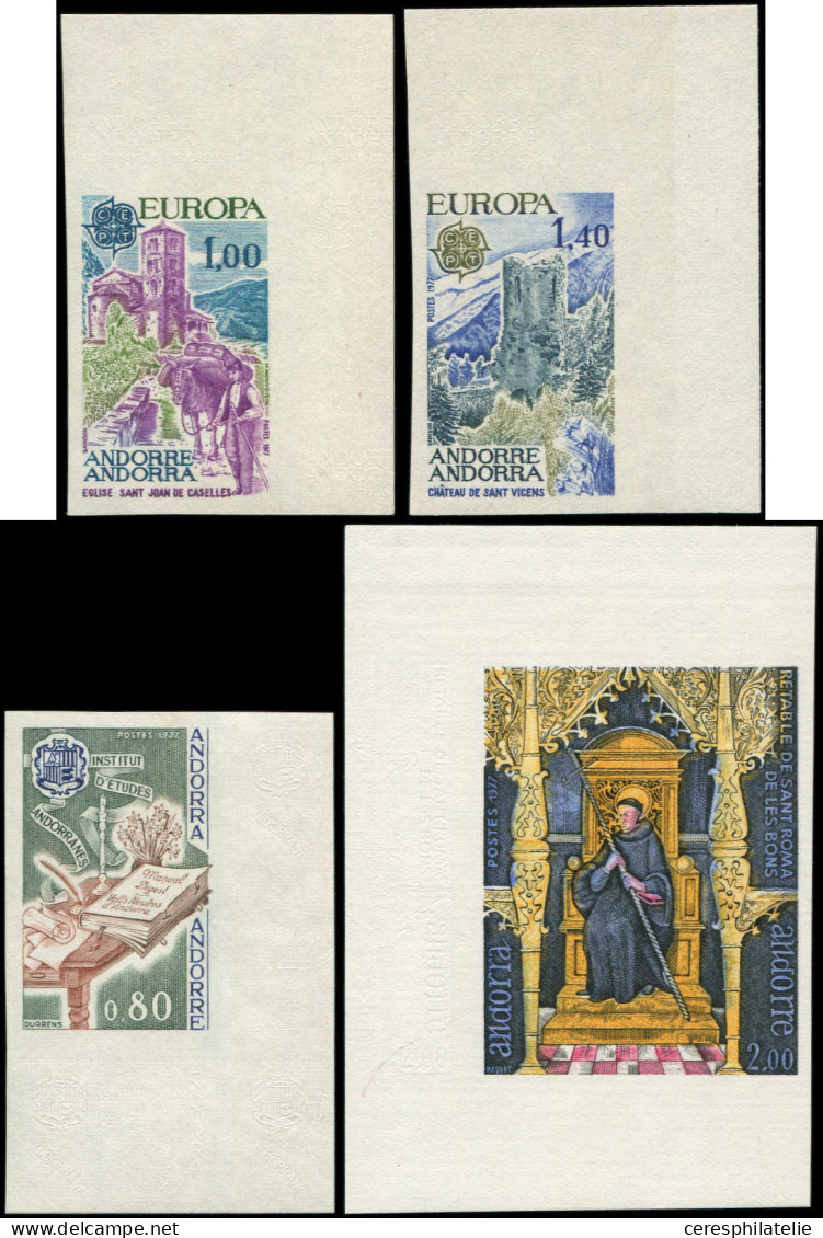 ** ANDORRE 261/64 : Sujets Divers De 1977, NON DENTELES Cdf, TB - Nuevos