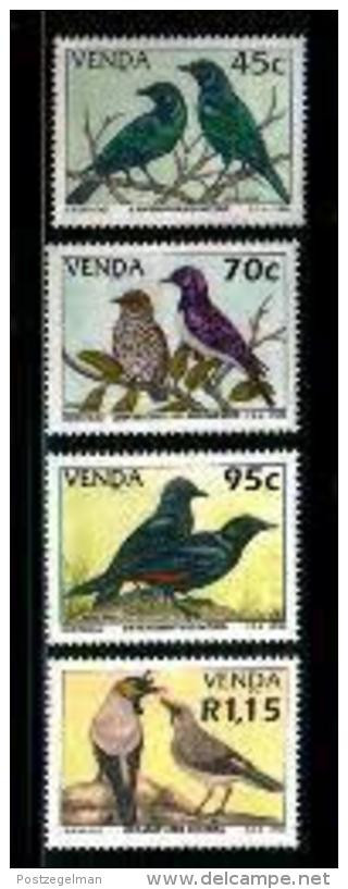 VENDA, 1994, MNH Stamp(s), Birds Starling, Nr(s)   275-278 - Venda