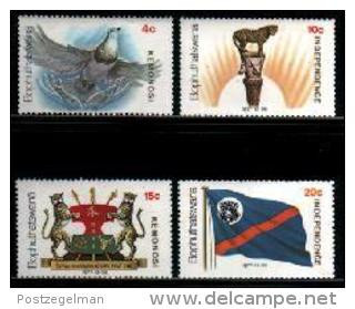 BOPHUTHATSWANA, 1977, MNH Stamp(s), Independence, Nr(s)  18-21 - Bophuthatswana