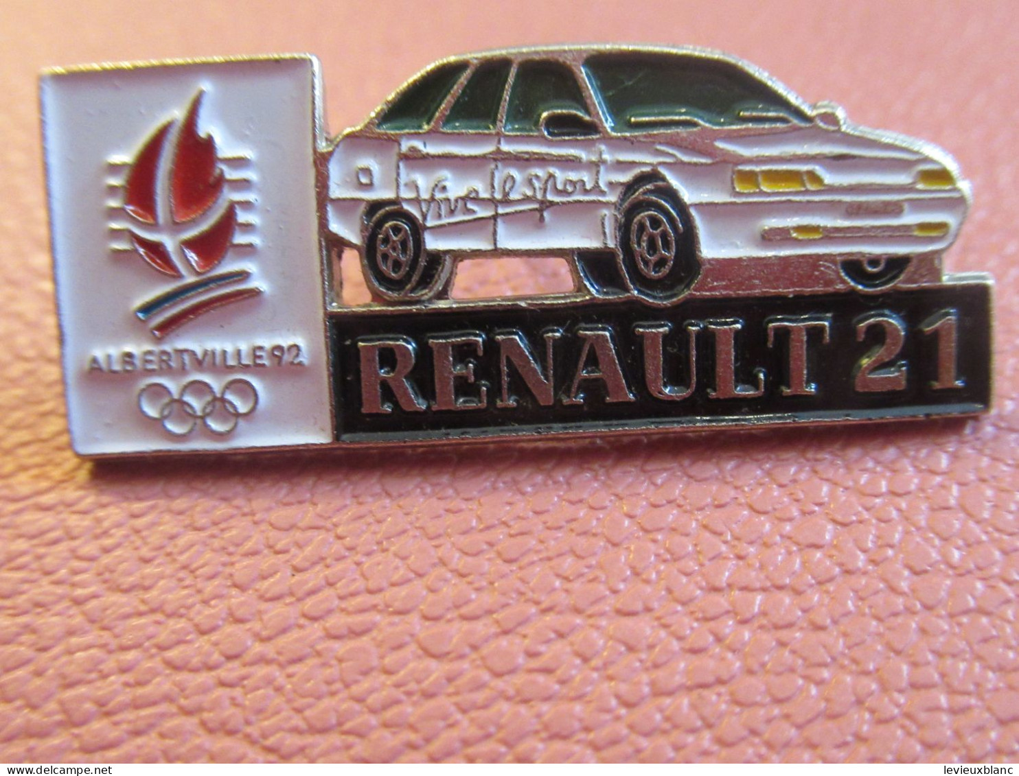 France/ " ALBERVILLE 92 Renault 21 " /COJO 91 /RENAULT 21  / 1991   INS230 - Jeux Olympiques