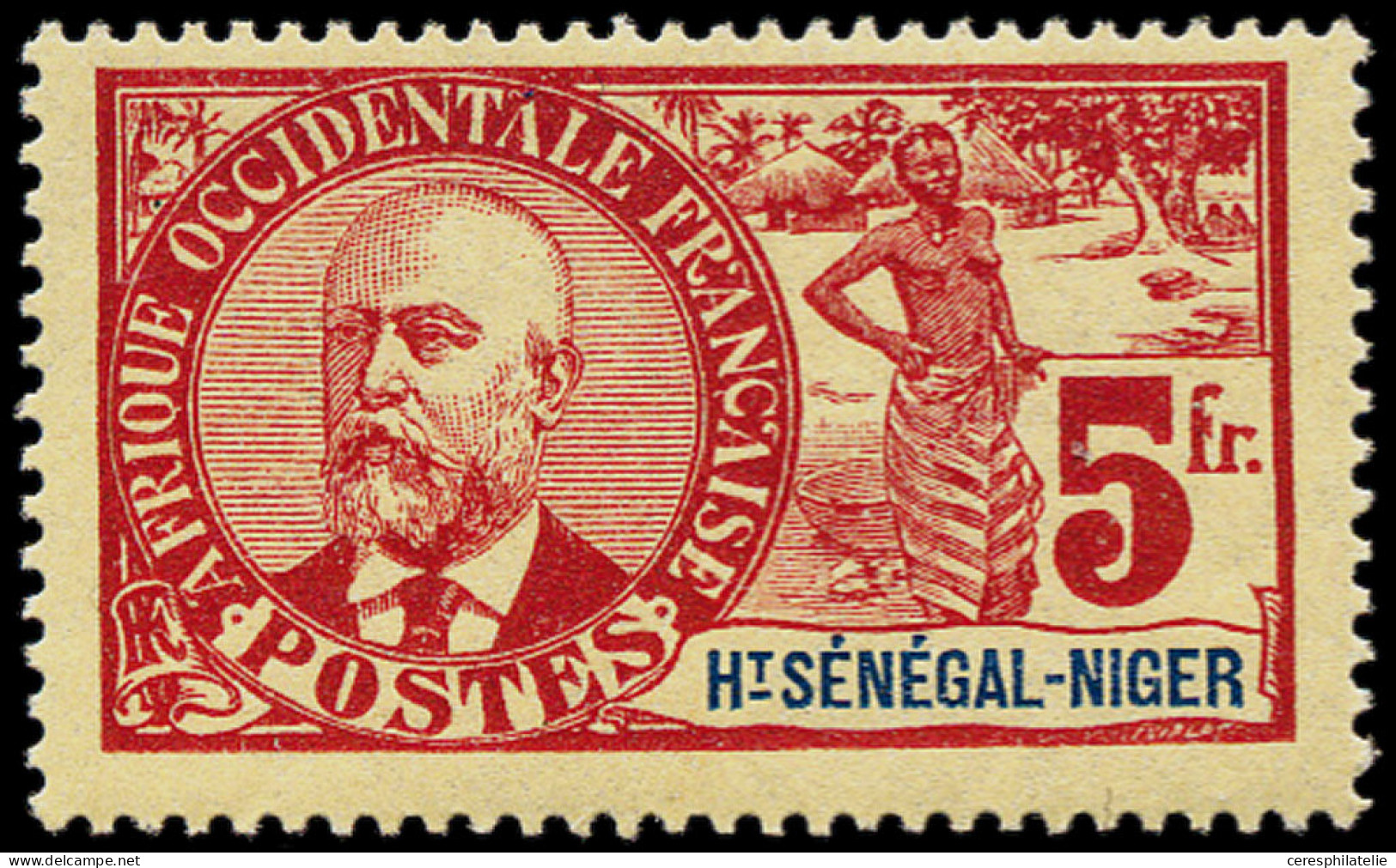 * HAUT SENEGAL ET NIGER 1/17 : Palmiers, La Série, Dont **, TB - Andere & Zonder Classificatie