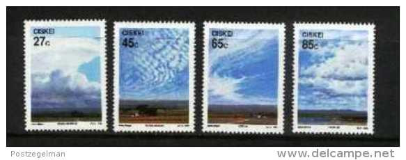 CISKEI, 1992, MNH Stamp(s), Cloud  Formations Nr(s).  211-214 - Ciskei