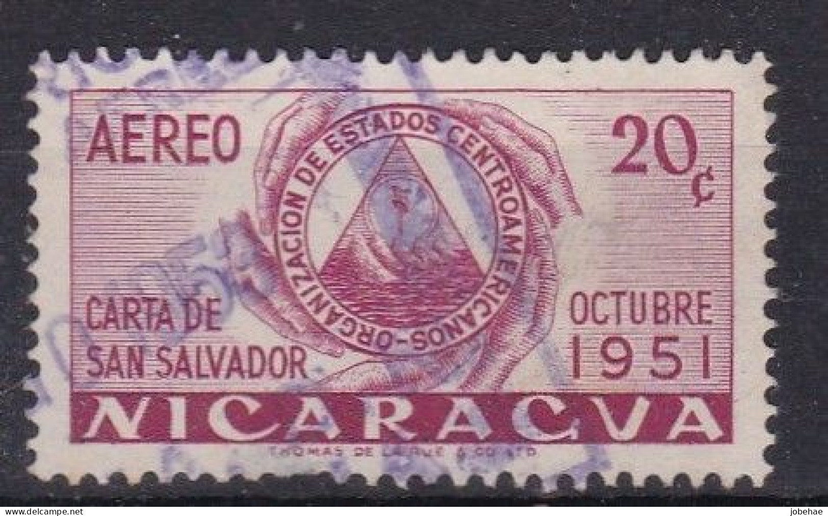 Nicaragua Aero YT°-* 292-296 - Nicaragua
