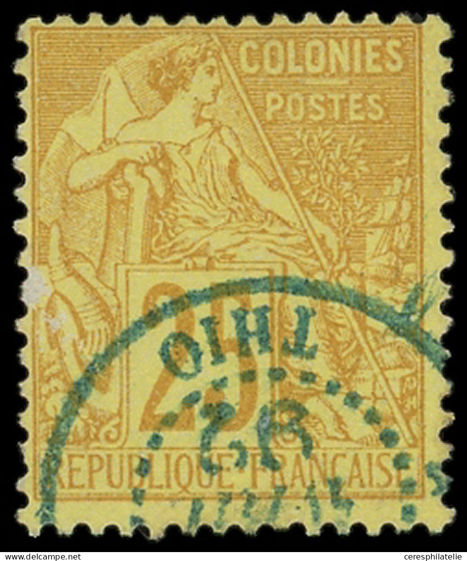 NOUVELLE CALEDONIE CG N°53 Obl. Càd Bleu THIO 4/92, TB - Usados