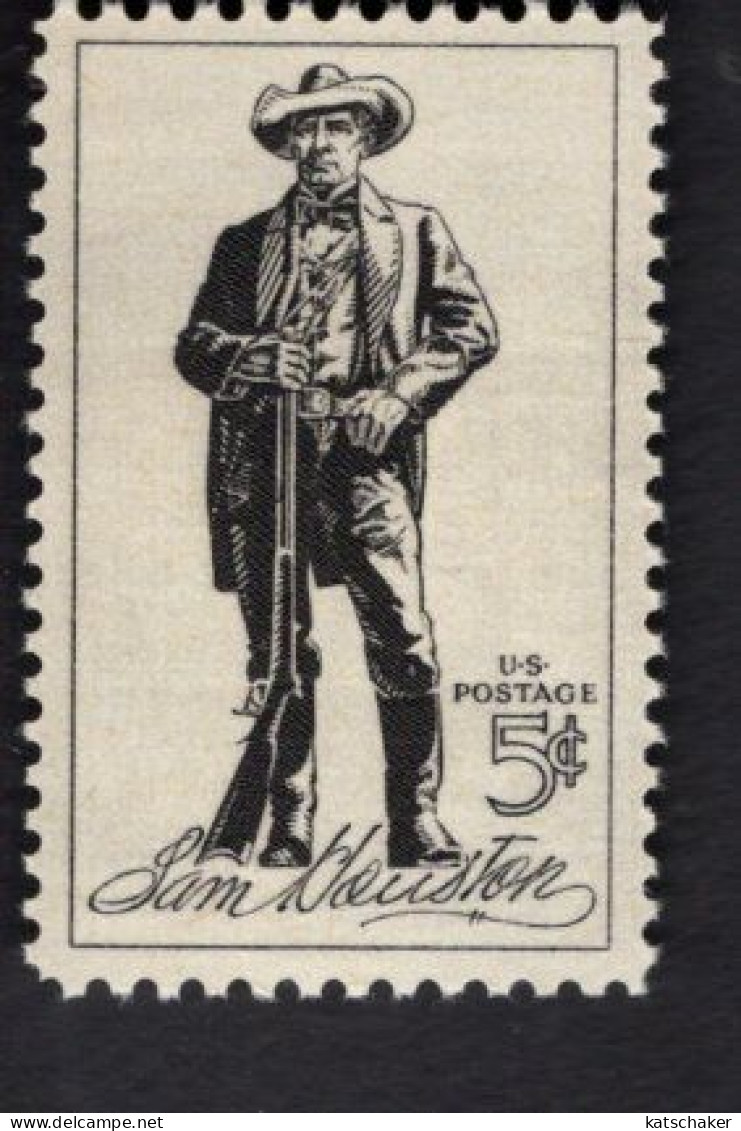 202327618 1963 SCOTT 1242 (XX) POSTFRIS MINT NEVER HINGED  - SAM  HOUSTON - Ungebraucht