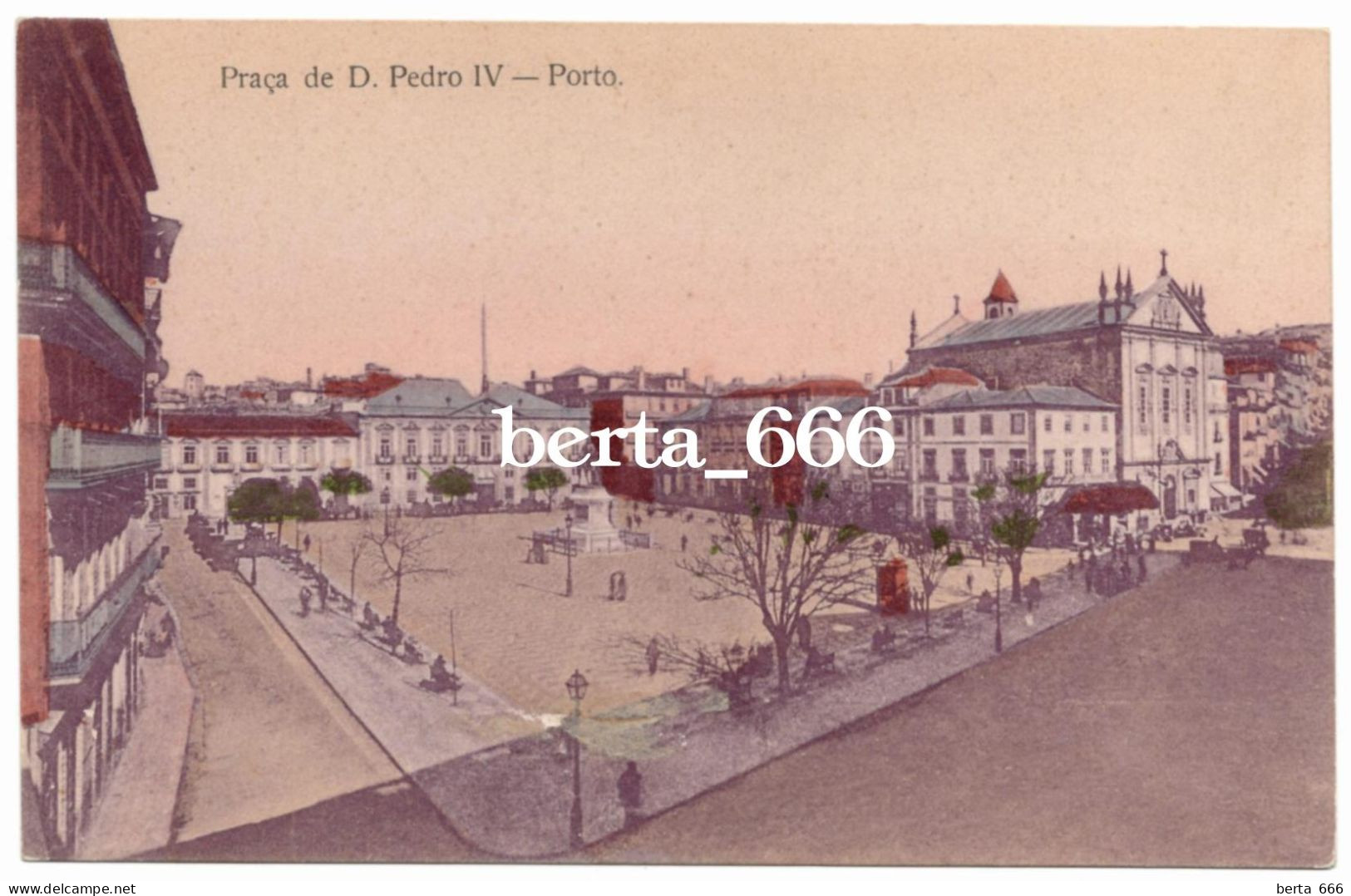 Porto * Praça D. Pedro IV * Nº 6 Edição Almeida & Sá - Porto
