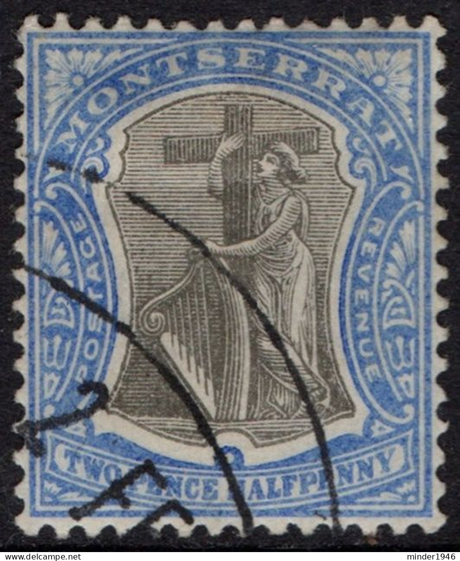 MONTSERRAT 1905 KEDVII 2½d Grey & Blue SG27 FU - Montserrat