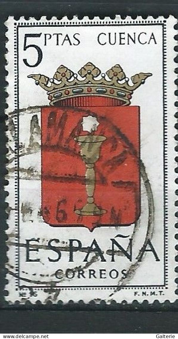 ESPAGNE - Obl - 1963 - YT N° 1154 - Armoiries Des Provinces - Usati