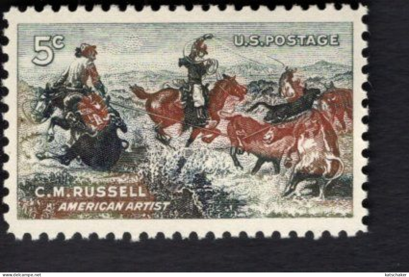 202327973 1964 SCOTT 1243 (XX) POSTFRIS MINT NEVER HINGED  - CHARLES M RUSSEL - Neufs