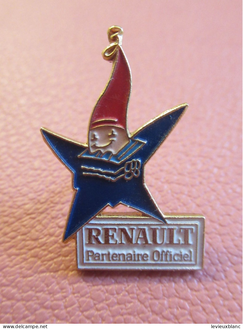 France/ "Renault Partenaire Officiel  " Jeux Olympiques Albertville 92 /COJO 91 /Petit Lutin / 1991   INS231 - Olympic Games