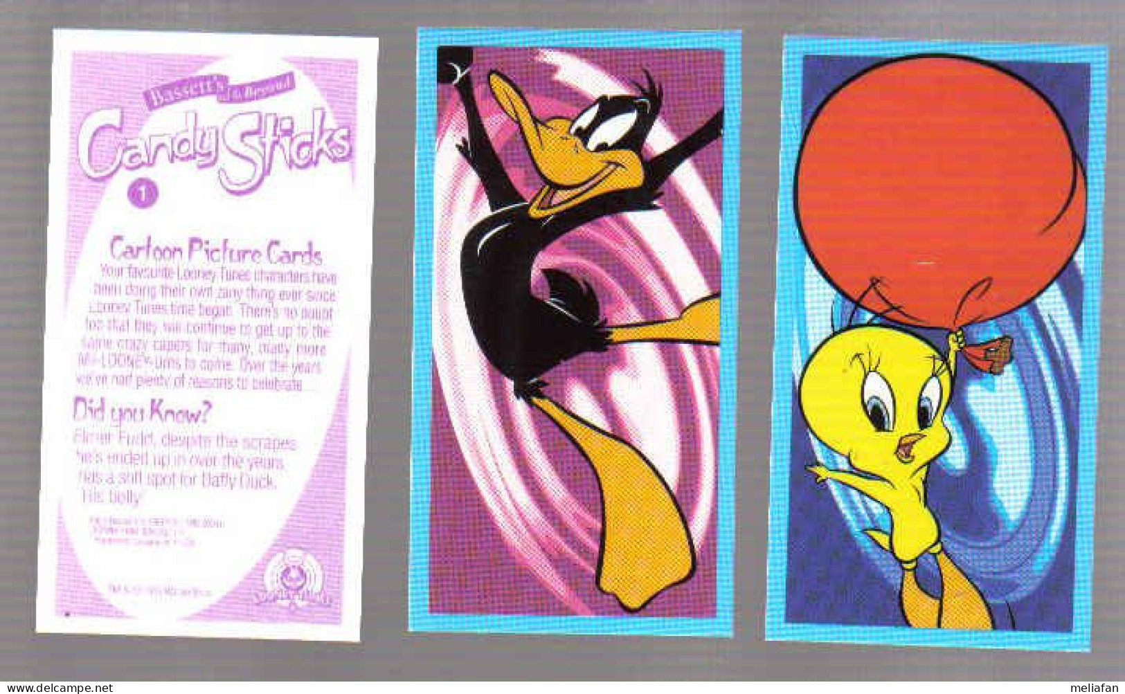 Y630 - SERIE COMPLETE CARTES BASSETT - LOONEY TUNES - Andere & Zonder Classificatie