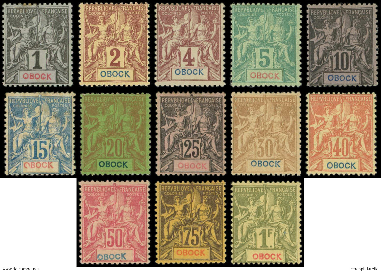 * OBOCK 32/44 : Type Groupe, TB - Other & Unclassified