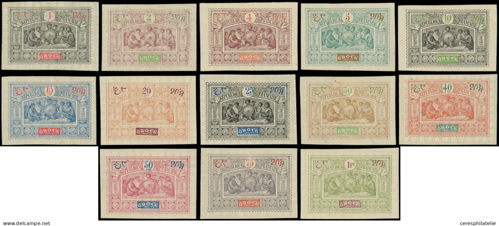 * OBOCK 47/59 : Type De 1894, TB - Other & Unclassified