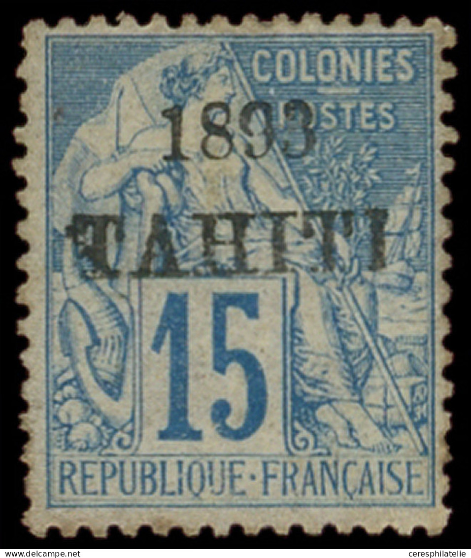 * TAHITI 12 : 15c. Bleu, TB - Altri & Non Classificati