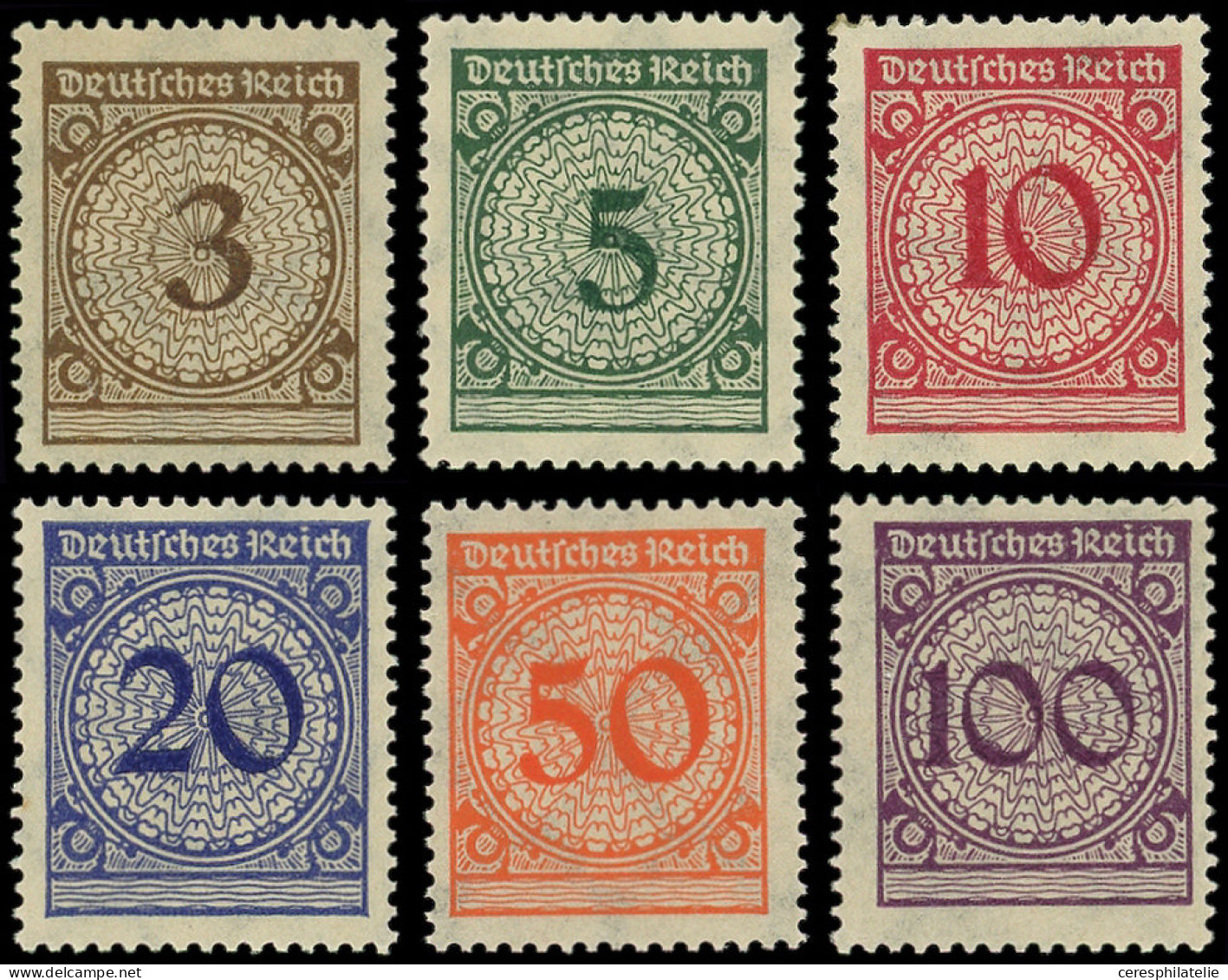 ** EMPIRE 331/36 : Dernière Série Courante De 1923, TB - Unused Stamps
