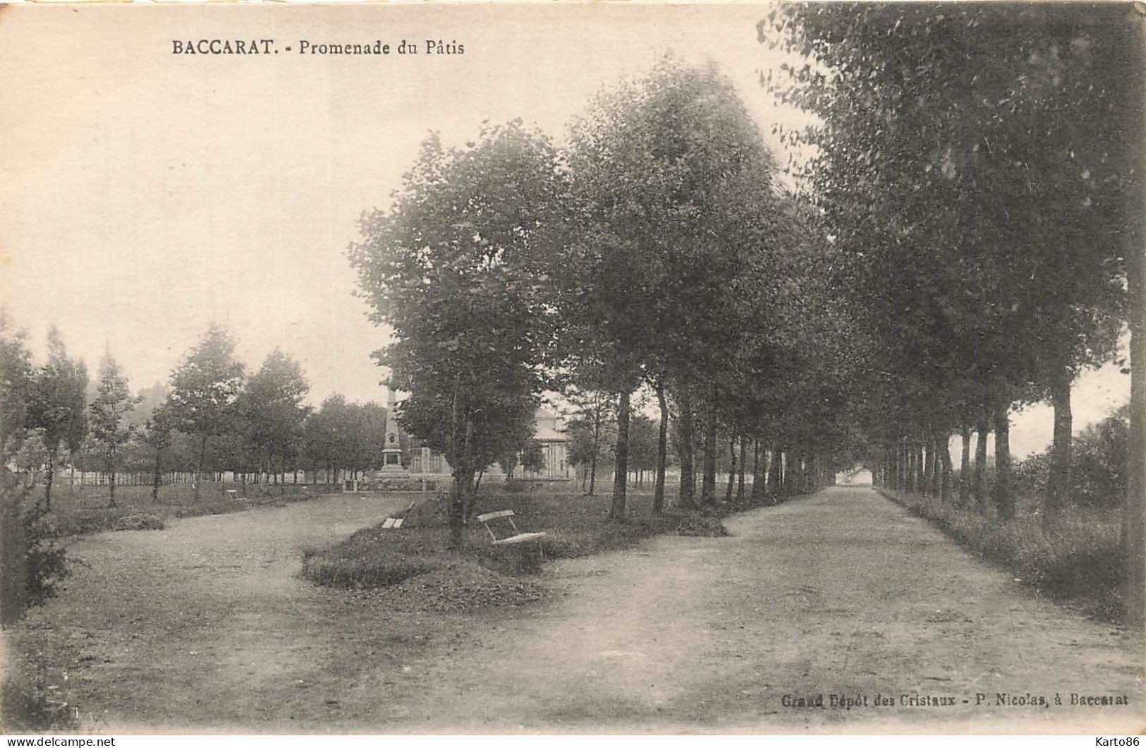 Baccarat * Chemin , Promenade Du Pâtis - Baccarat