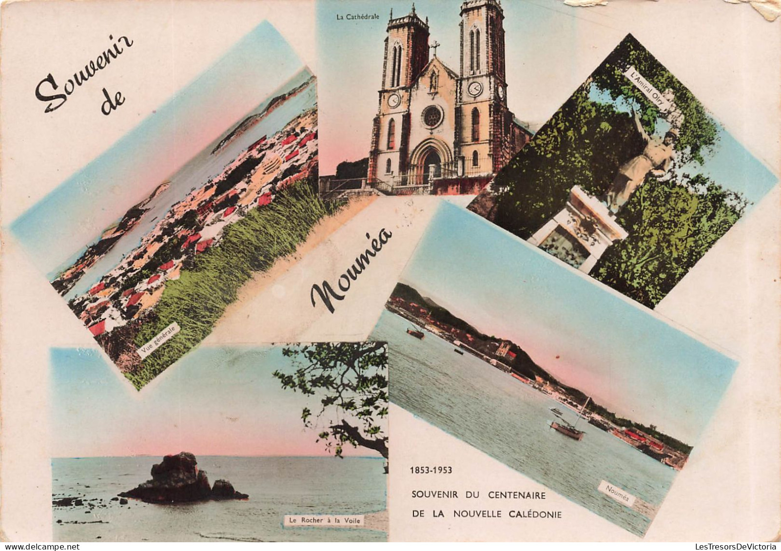 FRANCE - Souvenir De Nouméa - Souvenir De Centenaire De La Nouvelle Calédonie - Carte Postale Ancienne - Nouvelle Calédonie