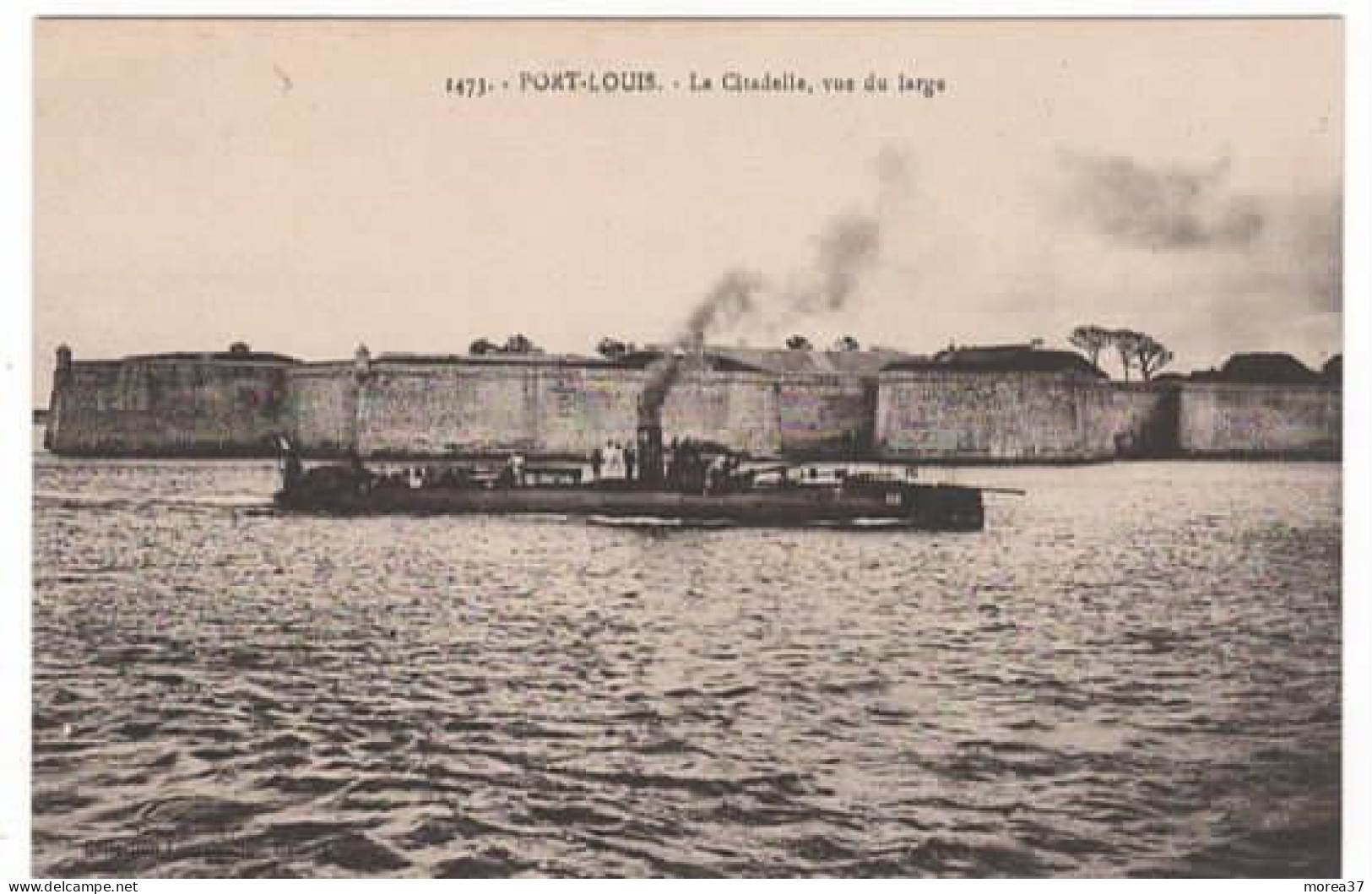 PORT LOUIS  La Citadelle Vue Du Large - Port Louis