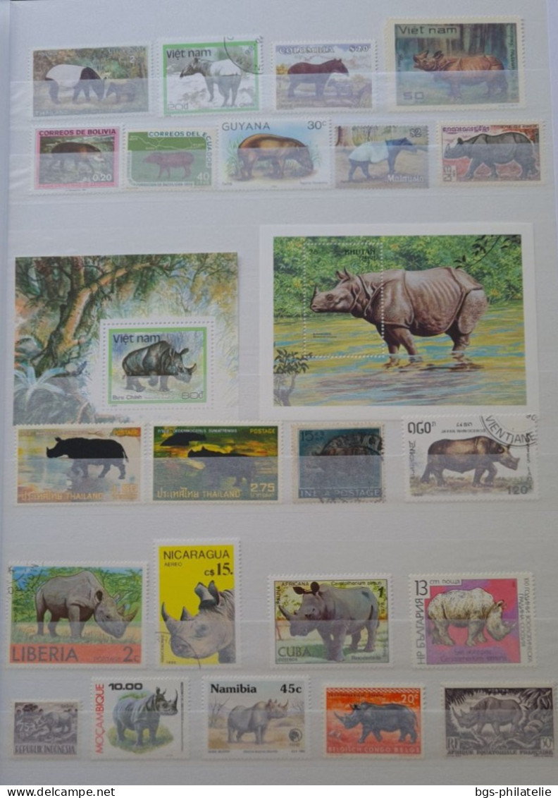 Collection De Timbres Sur Le Thème Des Animaux. - Verzamelingen (zonder Album)