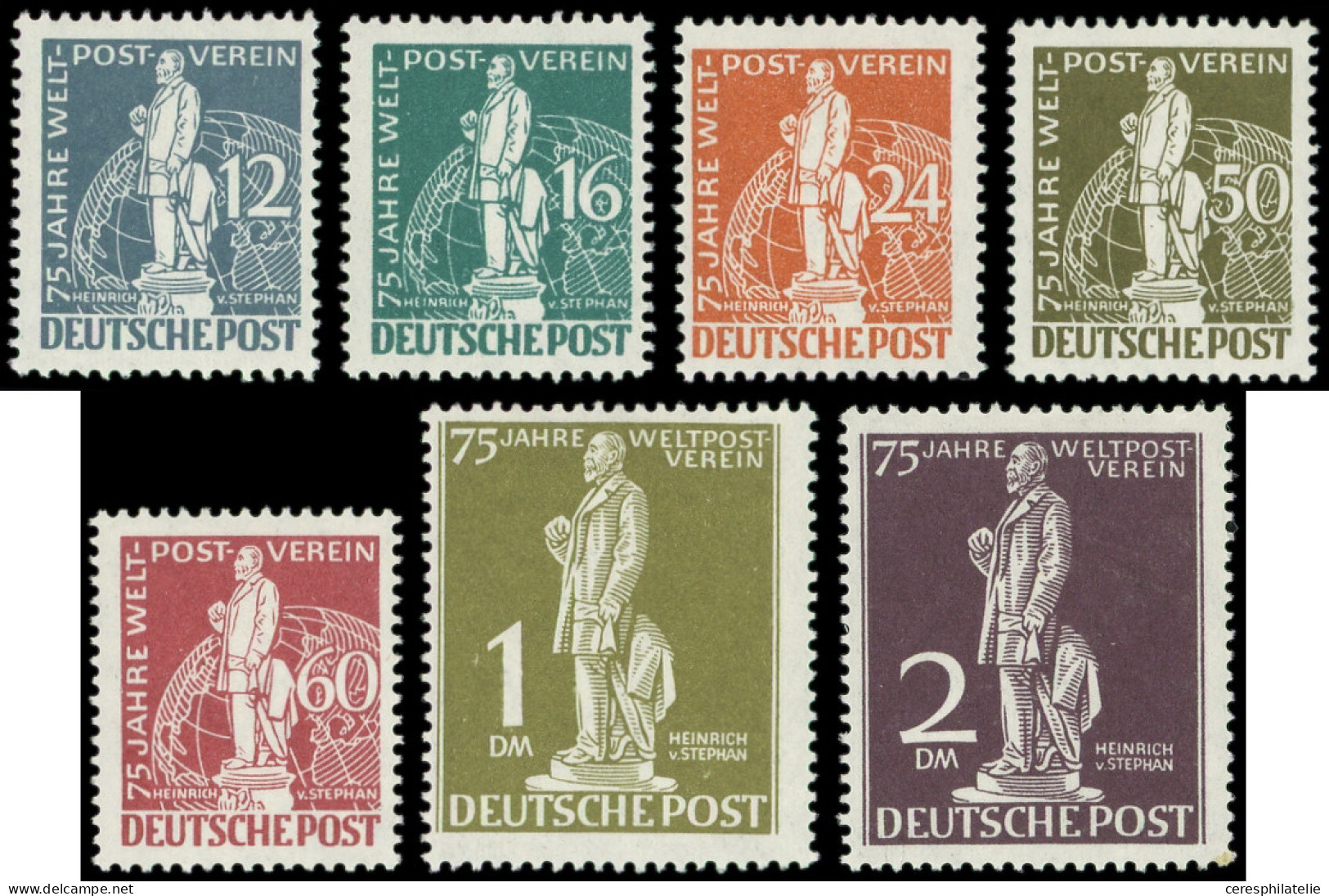 ** BERLIN 21/27 : 75 Ans De L'UPU, TB - Unused Stamps