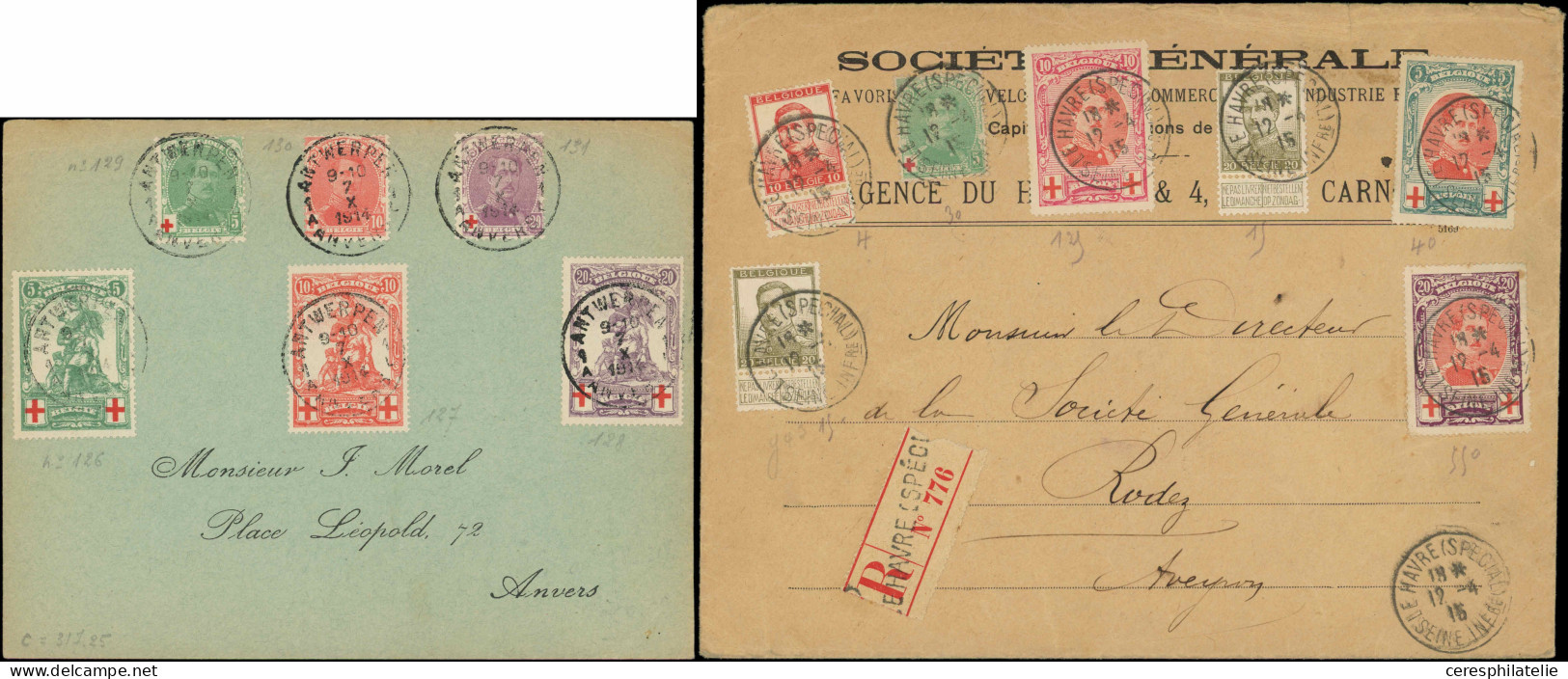 Let BELGIQUE 126/34 Obl. Càd 12/4/15 S. 2 LSC, TB - Other & Unclassified