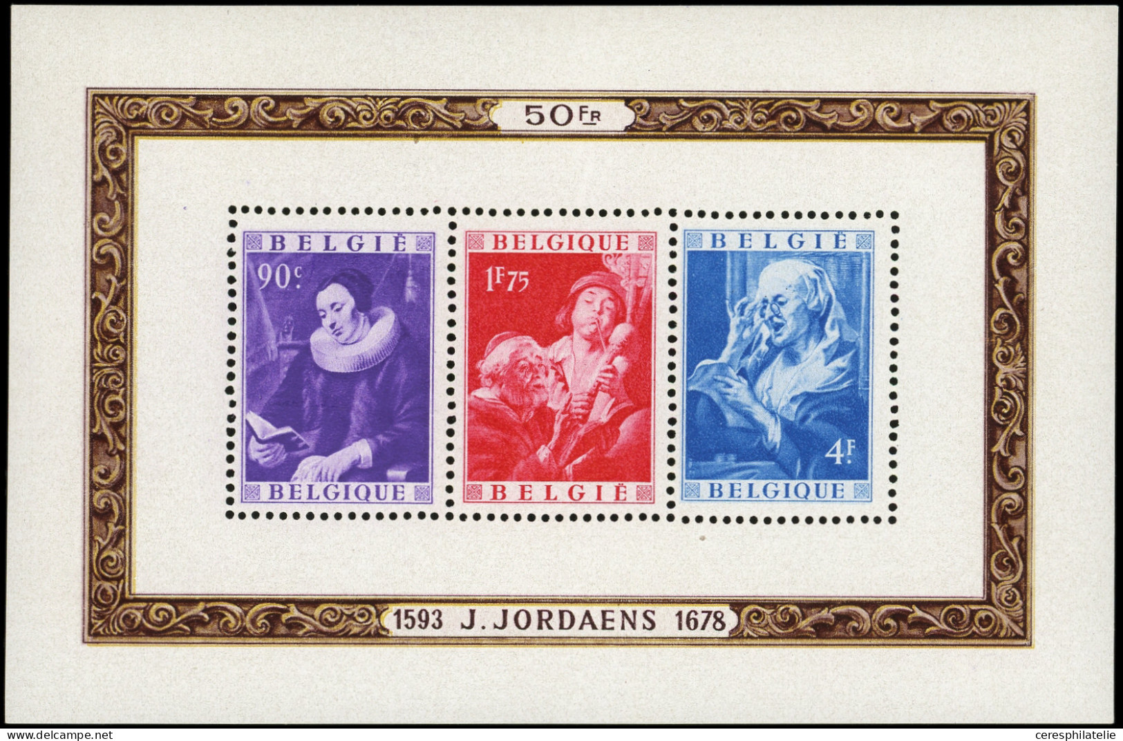 ** BELGIQUE BF 27 : J. Jordaens, TB - 1924-1960