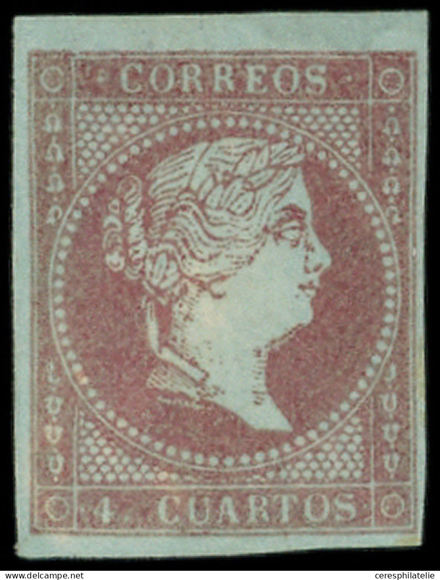 * ESPAGNE 35 : 4c. Rouge Terne, TB - Unused Stamps