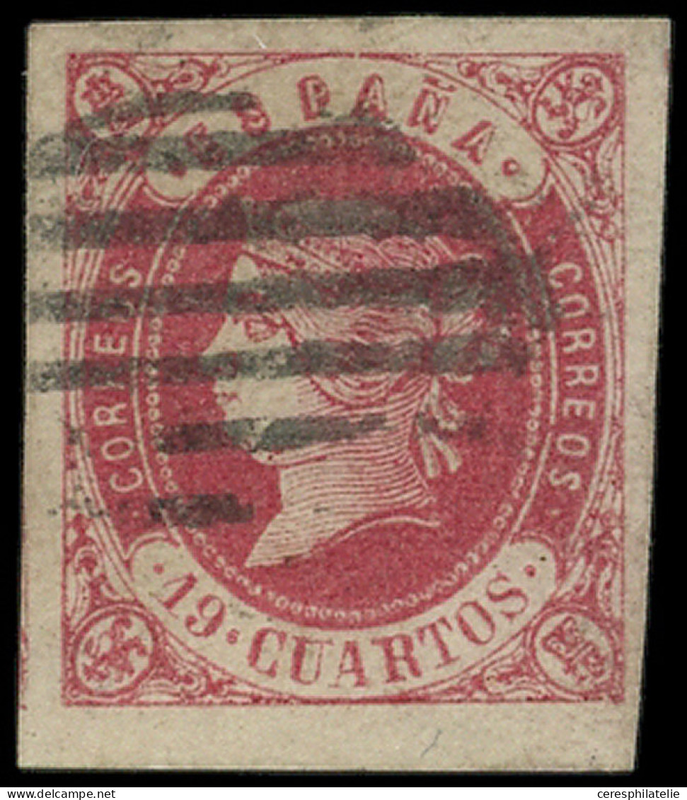 ESPAGNE 56 : 19c. Rose Sur Gris, Obl., TB - Oblitérés