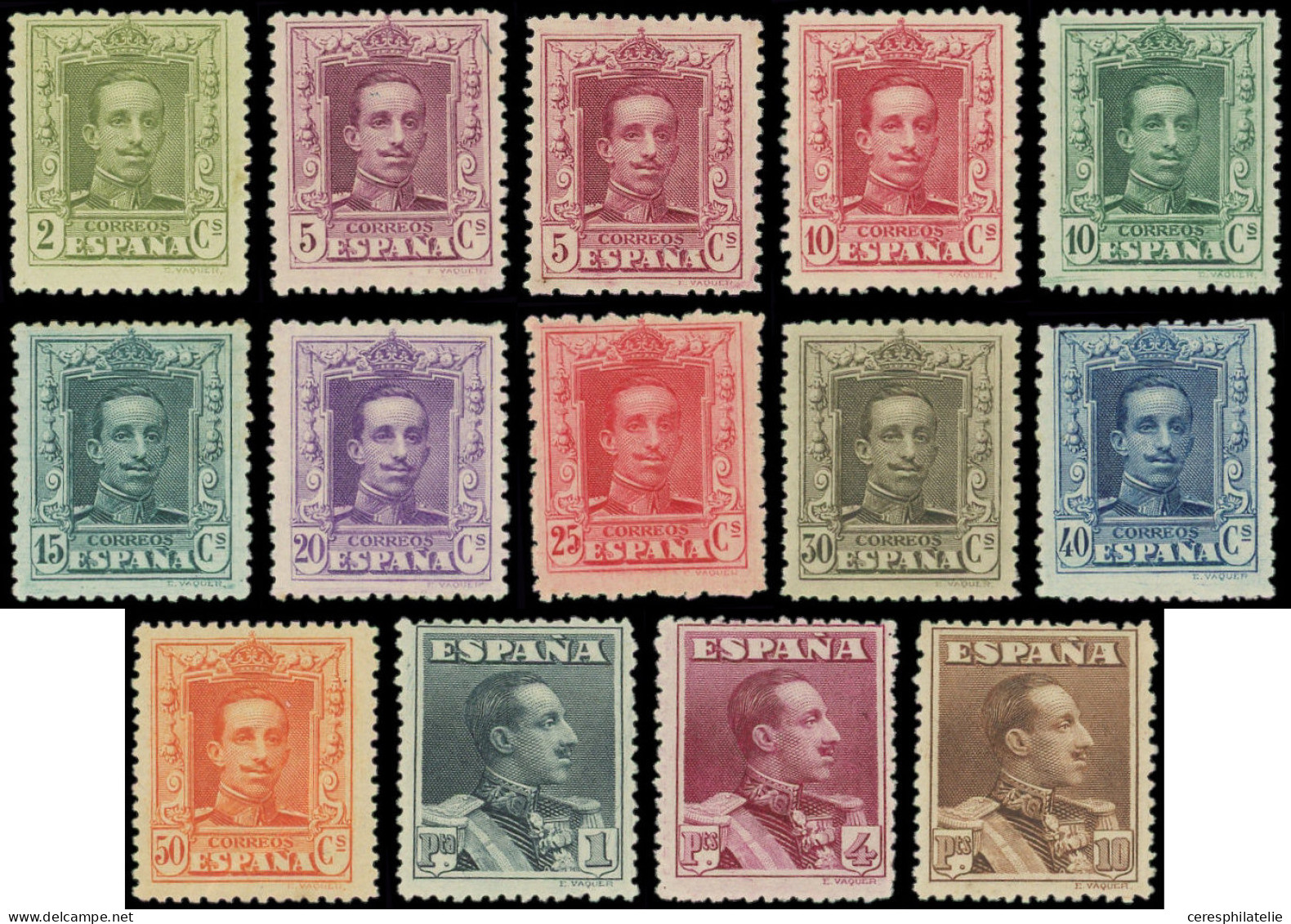 ** ESPAGNE 272/86 (sauf 279A Et 280) : Alphonse XIII De 1922/30, Sur FA, TB - Nuevos