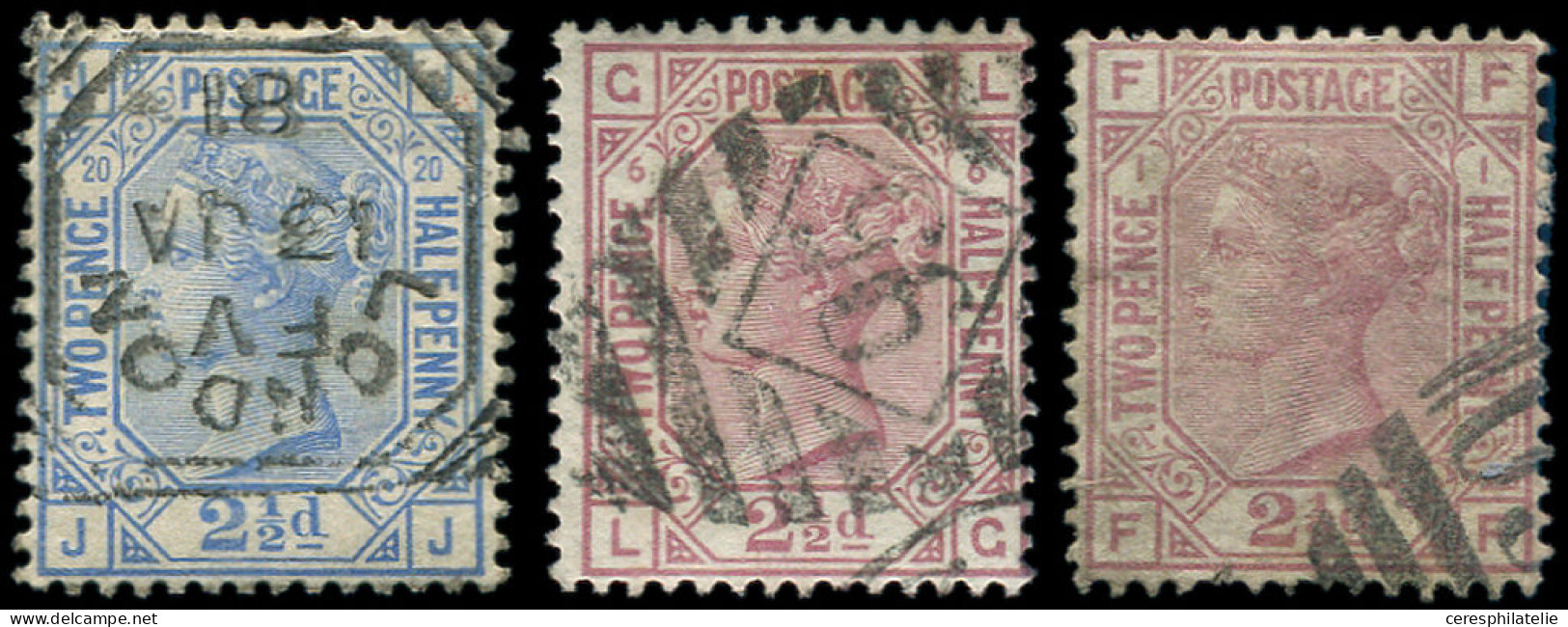 GRANDE BRETAGNE 55/57 : La Série Obl., TB - Used Stamps