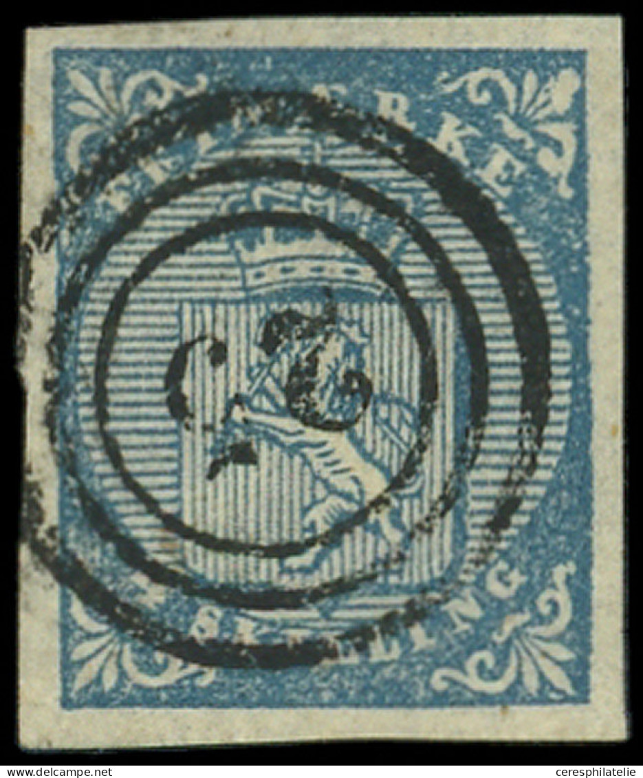 NORVEGE 1 : 4s. Bleu, Obl. 25, TB - Belarus