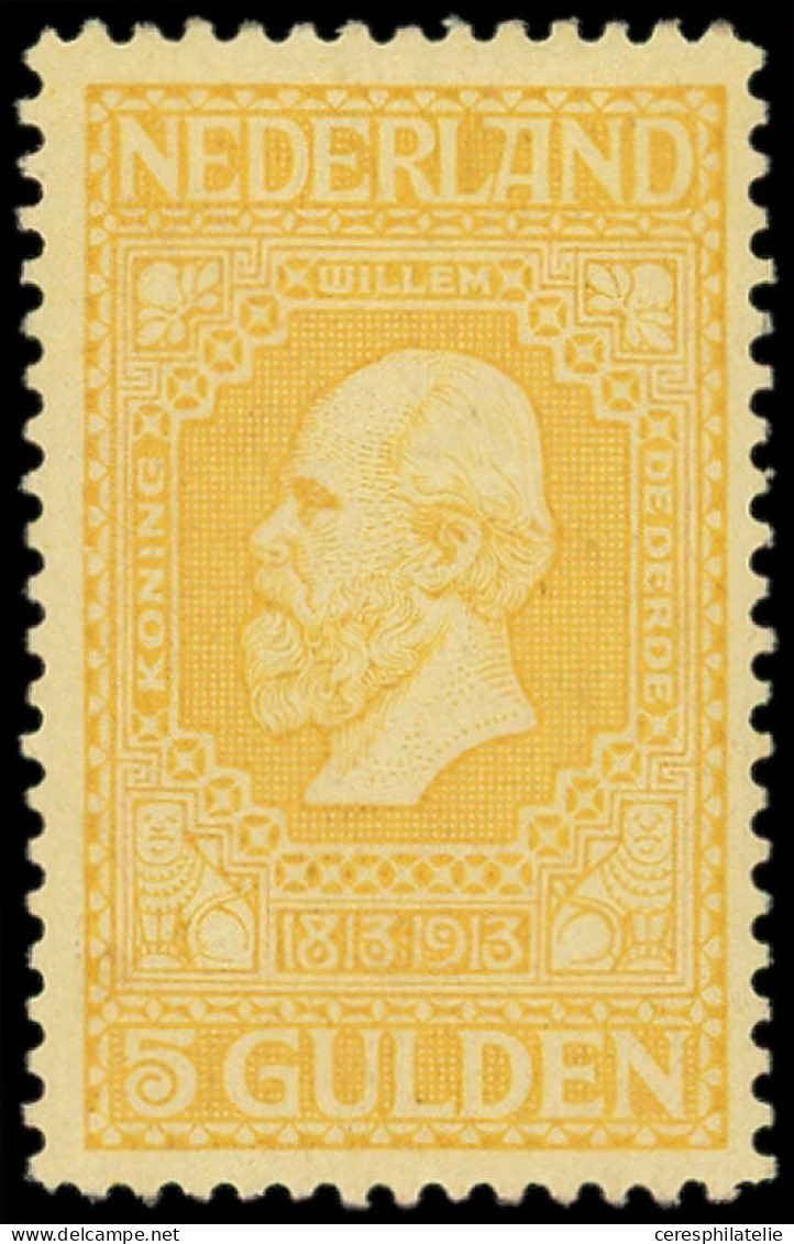 * PAYS-BAS 92 : 5g. Jaune Sur Paille, TB - Unused Stamps