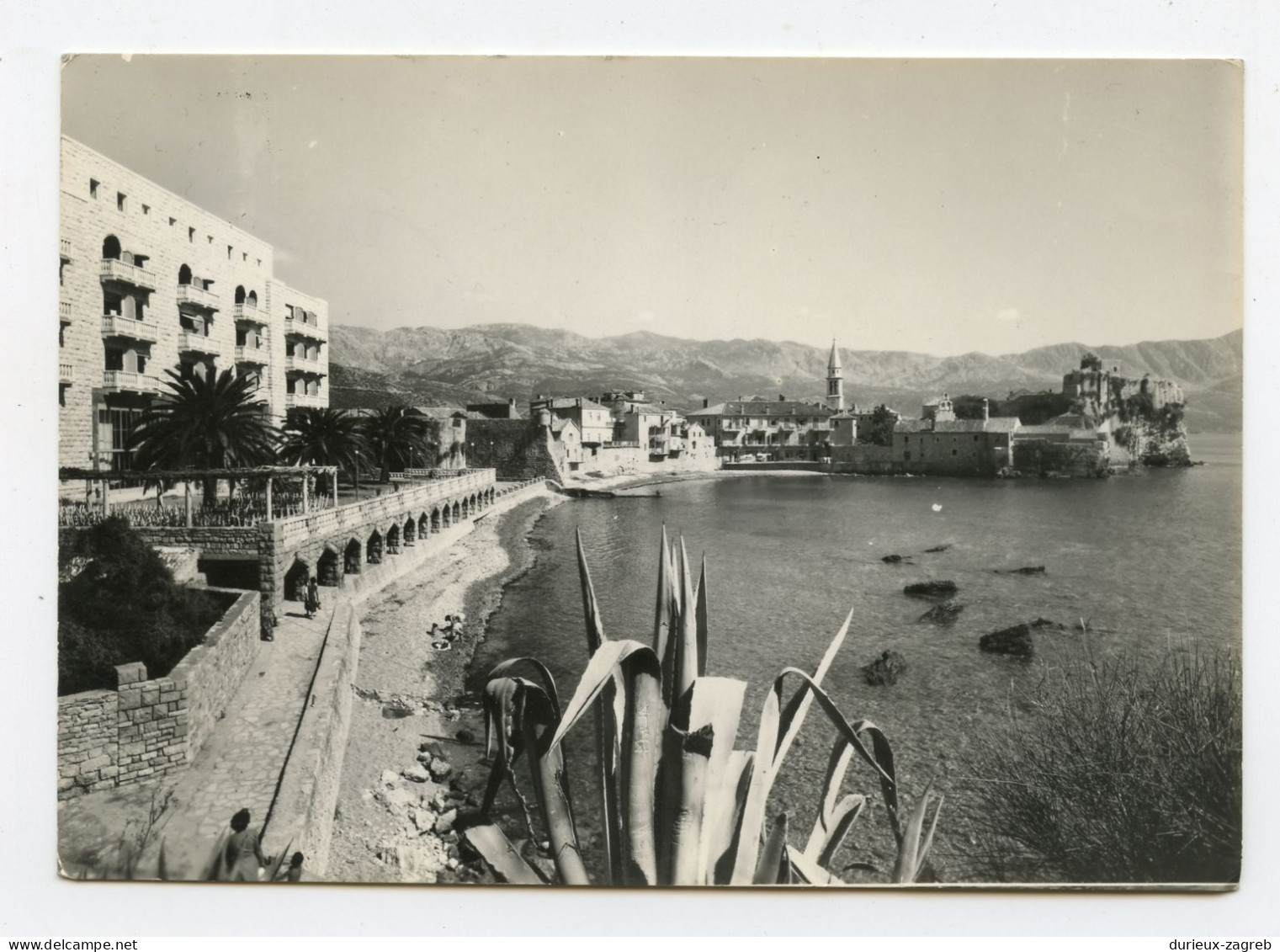 Budva Old Postcard Posted 1959 PT240401 - Montenegro
