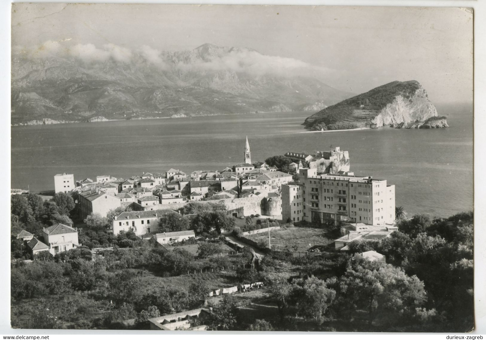 Budva Old Postcard Posted 196? PT240401 - Montenegro