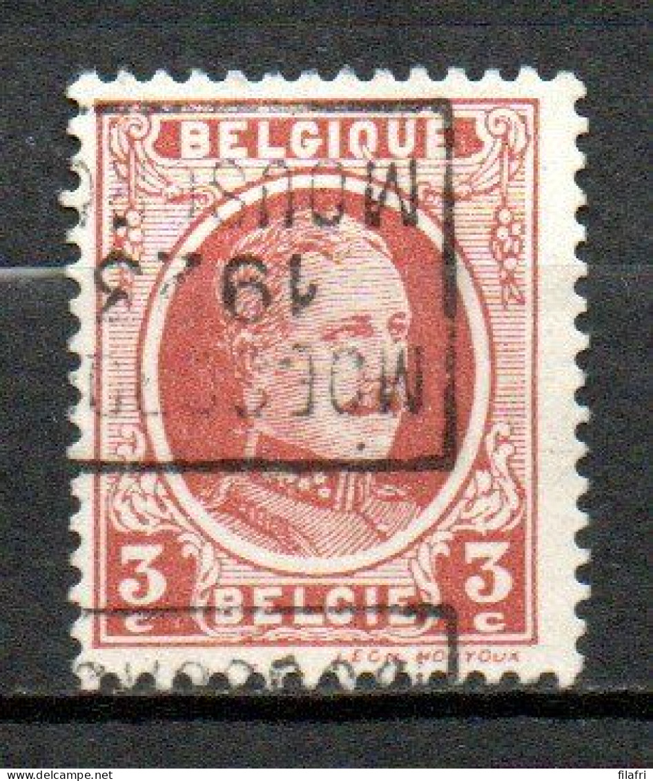 3152 Voorafstempeling Op Nr 192 - MOESCROEN 1923 MOUSCRON - Positie D - Roller Precancels 1920-29