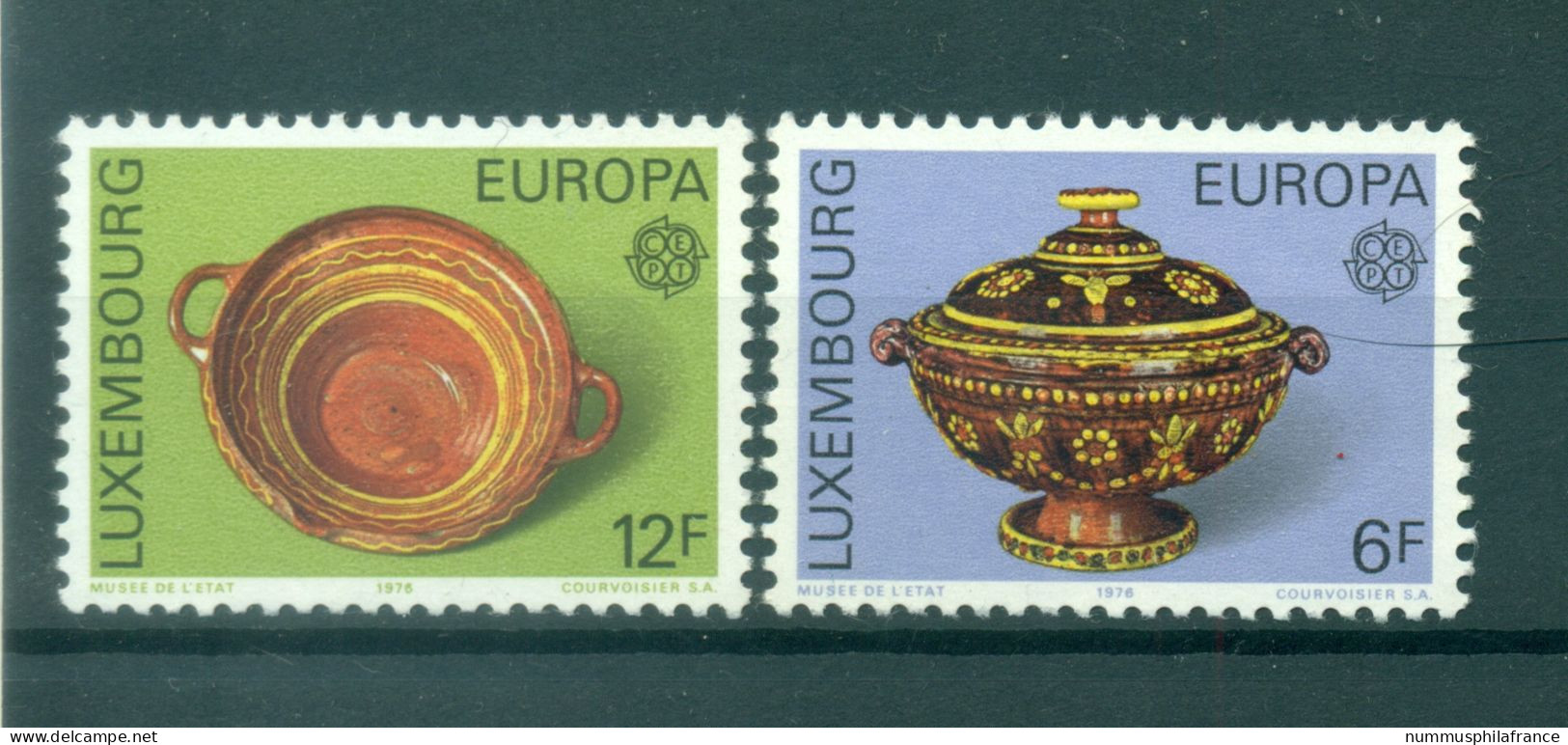 Luxembourg 1976 - Y & T N. 878/79 - Europa (Michel N. 928/29) - Nuevos