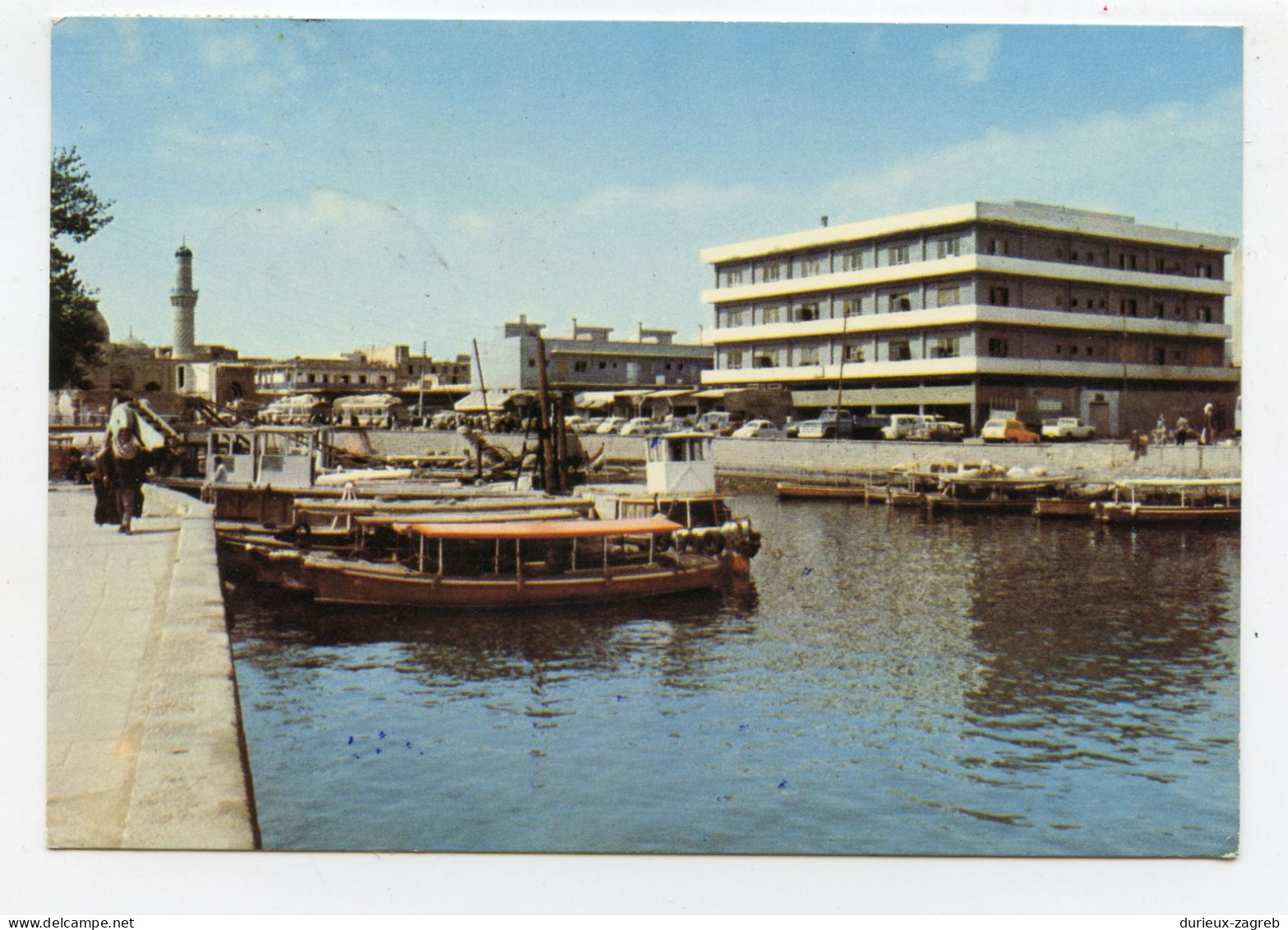 Vue De La Ville De Basrah Old Postcard Posted 1980 PT240401 - Iraq