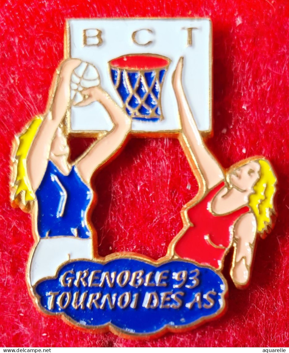 SUPER PIN'S BASKETBALL GRENOBLE 93, TOURNOI DES AS, BCT - Baloncesto