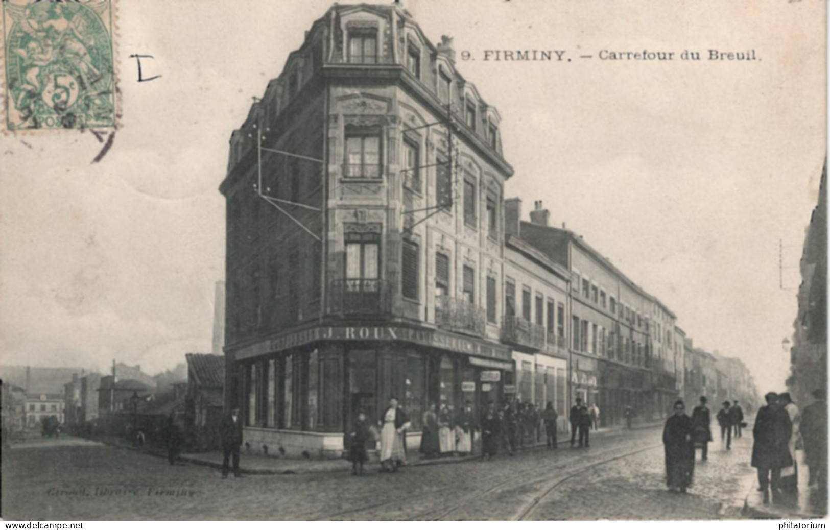 42  FIRMINY  Carrefour Du Breuil  Patisserie Roux - Firminy