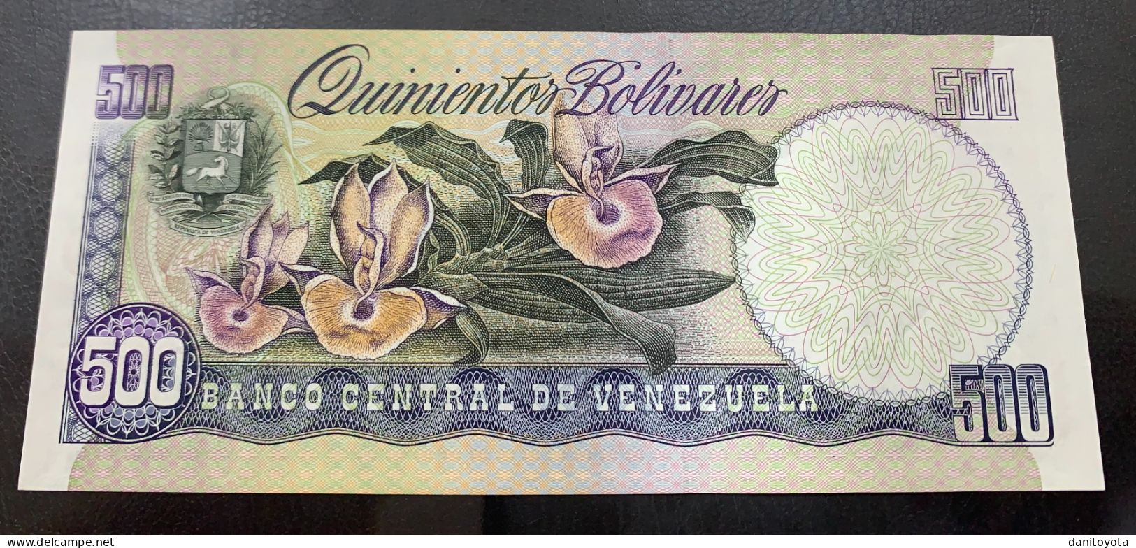 VENEZUELA. 500 BOLIVARES 31 MAYO 1990. PRUEBA DE IMPRESIÓN. - Venezuela