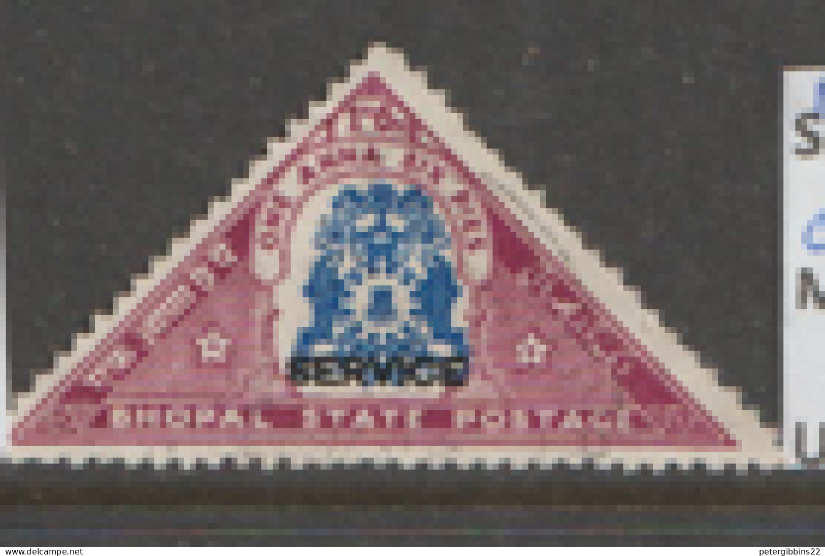 India  Bhopal  Service   1935  SG  0331 .1a.6p  Fine Used - Bhopal